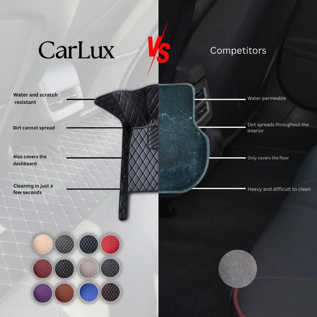 CARLUX™ Personalised car floor mats - UK carlux